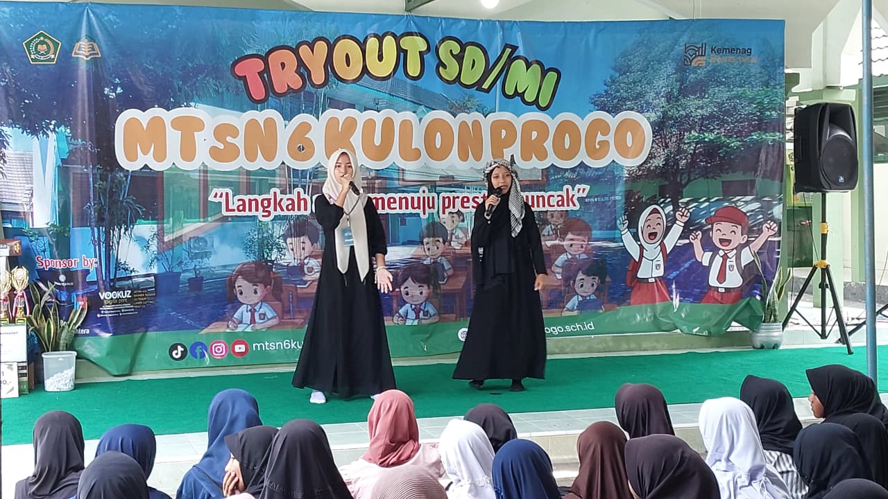 Siswa MTsN 6 Kulon Progo Tunjukkan Keberanian dalam Kegiatan Try Out SD/MI 2026